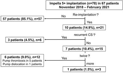 Outcome of Patients Supported by Large Impella Systems After Re-implantation Due to Continued or Recurrent Need of Temporary Mechanical Circulatory Support